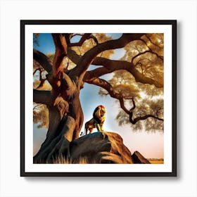 Lion King 10 Art Print