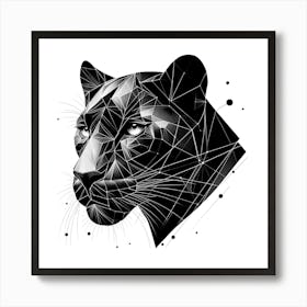 Abstract Line Art Illustration 323 Art Print