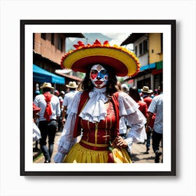 Mexican Woman 1 Art Print