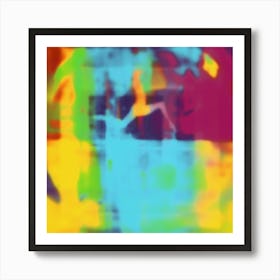 Gina Tripping Art Print