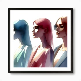 Fashion Illustration 5 Art Print