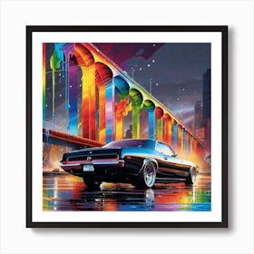 Car Painting 25 Art Print