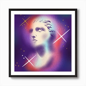 Stardust Portrait Of Queen Arsinoe Ii Art Print
