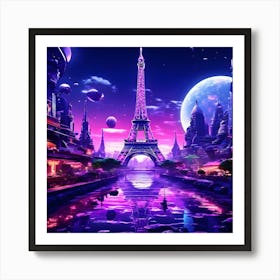 Eiffel Tower Art Print