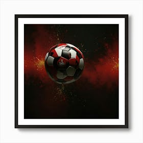 Soccer Ball Art Print