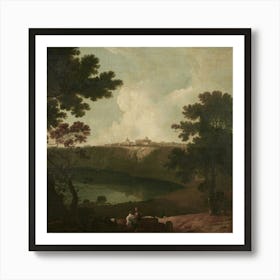 View Of A Lake 6 Art Print