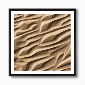 Sand Texture 12 Art Print