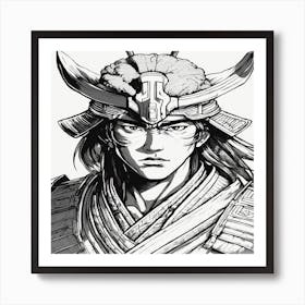 Samurai Warrior 2 Art Print