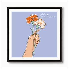 San Isidro Flowers Art Print