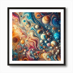 Abstract Painting 135 Art Print