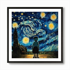 Starry Night 2 Art Print