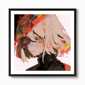 Anime Girl 26 Art Print