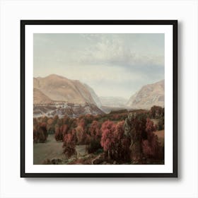 View Of The Valley Art Print