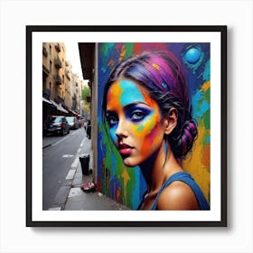 Street Paris Art Print