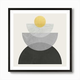 Geometric textures 1 Art Print