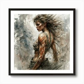 Adamantium 2 Art Print