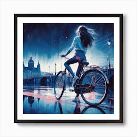 Cycling 1 Art Print