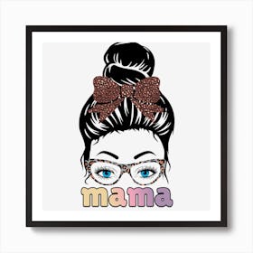 Mama picture, mother's Day print Art Print