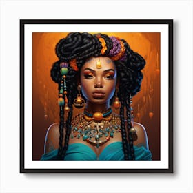 Egyptian Beauty Art Print