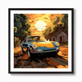 Porsche 911 1 Art Print