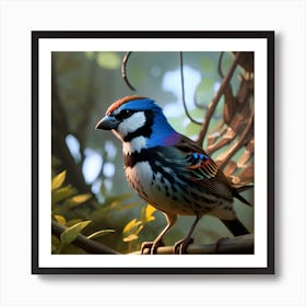 Bird Of The Forest Art Print