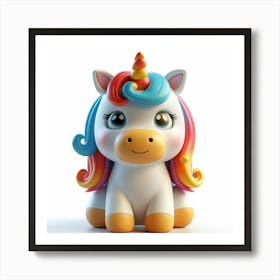 Unicorn 76 Art Print