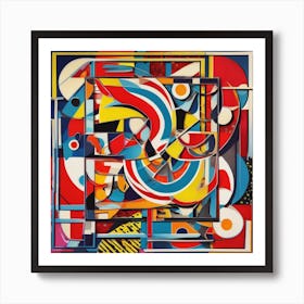 Abstract Painting 30 Art Print