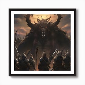 Demon King Art Print