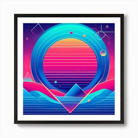 80s Art Art Print