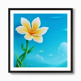 Lily Flower Art Print