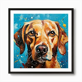 Golden Retriever Art Print