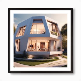 Modern House Art Print