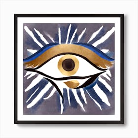 The eye of Horus symbol Art Print