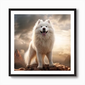 Samoyed 1 Art Print