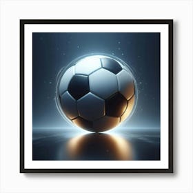 Soccer Ball - Soccer Ball Stock Videos & Royalty-Free Footage 1 Art Print