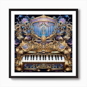 Piano Keys 1 Art Print