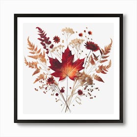 Autumn Leaves 11 Art Print