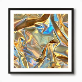 Holographic Foil Background Art Print