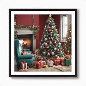 Christmas Tree Art Print