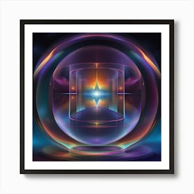 Sphere Of Light Art Print