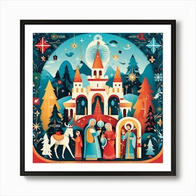 Christmas Card 12 Art Print