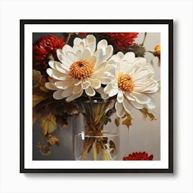 Flowers In A Vase 1 Art Print