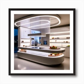 Modern Kitchen Design Art Print