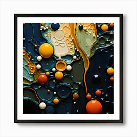 Abstract Painting 3 Art Print