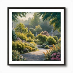 Garden Path 6 Art Print