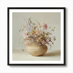 Vase Of Flowers 5 Art Print