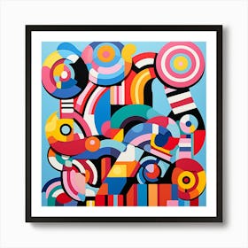 Abstract Painting 215 Art Print