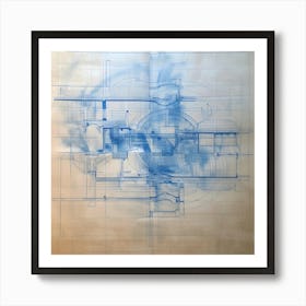 'The Blueprint' Art Print