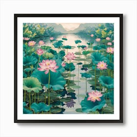 Chinese Art 52 Art Print