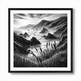 Sand Dunes Art Print